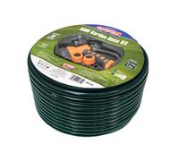 Faithfull FAIHOSE50AV Reinforced Hose Kit 50M (164ft) with 3 Fittings and Multipattern Spray Gun