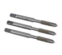 Faithfull ATS8177 Hss Straight Flute Tap Set M8 X 1.25 3 Piece