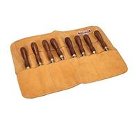 Faithfull FAILCR8 8 Pocket Leather Chisel Roll