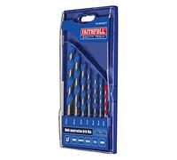 Faithfull FAIMCD10120 Tungsten Carbide Tipped Contruction Drill Bits 7 Piece Set 4-12mm. for Brick, Tile, Concrete, Metal, Alum, Wood and Plastic