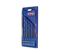 Faithfull FAIMCD10120 Tungsten Carbide Tipped Contruction Drill Bits 7 Piece Set 4 - 12mm. For Brick, Tile, Concrete, Metal, Alum, Wood and Plastic