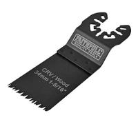 Faithfull FAIMFW34B100 Flush Cut Wood Blade Side Set 34mm Pack of 100