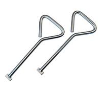 Faithfull FAIMHK320 Manhole Key Pack of 2