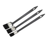 Faithfull FAIPBRAD3 Long Reach Angled Radiator Paint Brush Set of Three: 25, 38,