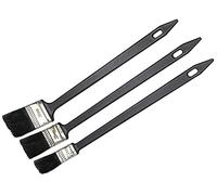 Faithfull FAIPBRAD3 Long Reach Angled Radiator Paint Brush Set of Three: 25, 38, 50mm (1, 1.5, 2in) 300mm Long Handle