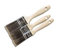 Faithfull Tradesman Synthetic Paint Brush Set - 3 Piece