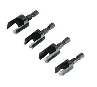 Faithfull FAIPLUGS4 Plug Cutter Set of 4 No.6-12 |