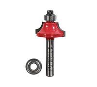 Faithfull Router Bit FAIRB112 TC Ovolo Rounding Over, Bearing-Guided 1/4in (6.3mm)