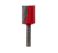 Faithfull Router Bit FAIRB215 TC Two Flute Red/Silver 1/4in 19mm
