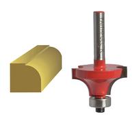Faithfull FAIRB41 Router Bit TCT Rounding Over 15.8mm x 9.5mm 1/4i...