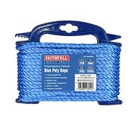 Faithfull 89806TJ Blue Poly Rope 6Mm X 20M