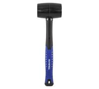 Faithfull FAIRMBF16 Rubber Mallet - Black 16oz Fibreglass Shaft
