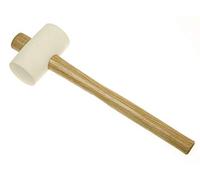 Faithfull FAIRMW3 Rubber Mallet - White 76mm