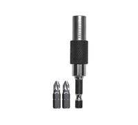 Faithfull FAISBMBH15 15┬░ Flexi Bit Holder 75mm & PZ2(x2) Bits |