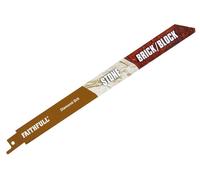 Faithfull FAISBS1750RD S1750Rd Faithfull Diamond Grit Sabre Saw Blade 228Mm