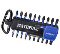 Faithfull FAISBSET22IC Carabiner Impact Bit Set 22 Piece