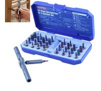 Faithfull Faisbset34R Handy Mini Ratchet Screwdriver Multi Tool Set Xms26Palm