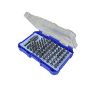 Faithfull FAISBSET61 61 Piece Screwdriver Bit Set Including, Slotted, Pozidri...