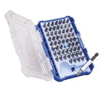 Faithfull FAISBSET61 61 Piece Screwdriver Bit Set including, slotted, Pozidriv,