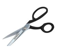 Faithfull Tailor Shears - Textile Cutting Scissors, Wear Resistant Carbon Steel with Chrome Plated Finish for Sharp & Accurate Cuts on Heavy & Lightweight Fabric, Thread, Yarn - 207mm (8.1in)