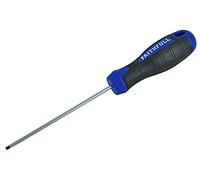 Faithfull Soft Grip Flared Slotted Tip Screwdriver