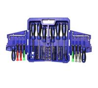 Faithfull Faisdset63 63 Piece Mixed Screwdriver Socket Assorted Tool Set Cased