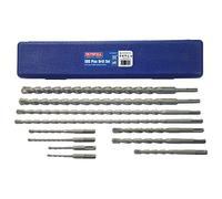 Faithfull SDS Plus Drill Bit Set, 11 Piece