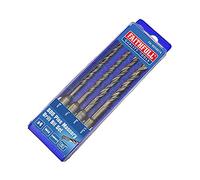 Faithfull FAISDSSET4 SDS Masonry Drill Bit Set 4 Piece 5.5, 6, 7, 8mm, Concrete, Hard Stone and Brick
