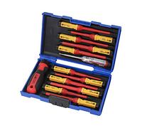 Faithfull 578113 Interchangeable Vde Screwdriver Set 13 Piece