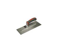 Faithfull FAISGTP13SS Plasterers Trowel Stainless Steel Soft-Grip Handle 13in x 5 in