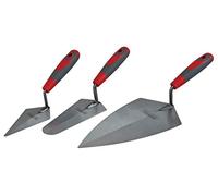 Faithfull Soft Grip Trowel Set, 3 Piece FAISGTSET3