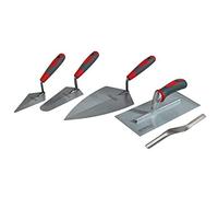 Faithfull FAISGTSET5 Trowel Set of 5 Soft-Grip Handle