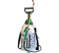 Faithfull FAISPRAY5 Pressure Sprayer 5 Litre, includes Shoulder Strap, Black