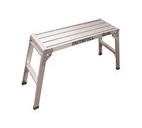 Faithfull FAISTEPUP3 Fold Away Step Up Aluminium L100 x H52 x W30cm