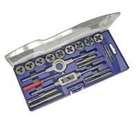 Faithfull FAITAPDSET21 Metric Tap and Die Set in Carbon Steel (21 Pieces)