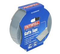 Faithfull FAITAPEGAFHD Heavy-Duty Gaffa Tape 50mm x 25m Silver