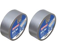 Faithfull FAITAPEGAFS Gaffa Tape 50MM X 50M Silver (Pack of 2)