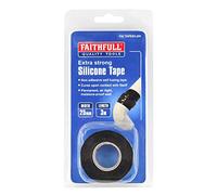 Faithfull Silicon Tape 25mm x 3m Black
