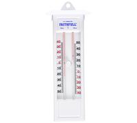 Faithfull FAITHMMBUTMF Thermometer Press Button Max-Min Day/NIght Check