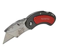 Faithfull FAITKUTILITY Folding Lock Back Utility Knife