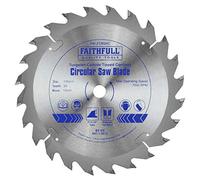 Faithfull FAIZ13624C TCT Cordless Trimsaw Blade 136mm x 10mm Bore x 24 Teeth