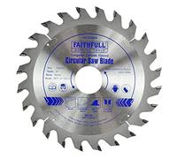 Faithfull FAIZ16024 TCT Circular Saw Blade 160mm x 30mm Bore x 24 Teeth
