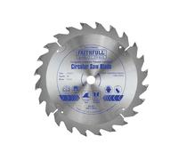 Faithfull Tct Cordless Trimsaw Blade 165 X 20Mm X 24T Pos