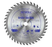 Faithfull FAIZ18040 TCT Circular Saw Blade 180 mm x 16 mm Bore x 40 Teeth