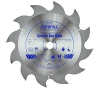 Faithfull FAIZ19012 TCT Circular Saw Blade 190 mm x 16 mm Bore x 12 Teeth