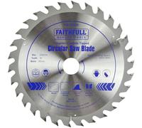 Faithfull FAIZ23030 TCT Circular Saw Blade 230 mm x 30 mm Bore x 30 Teeth