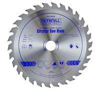 Faithfull FAIZ25430 Tct Circular Saw Blade 254 X 30Mm X 30T Pos