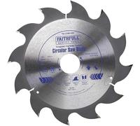 Faithfull Fast Rip TCT Circular Saw Blade 190mm 12T 30mm