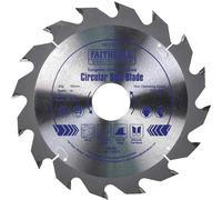 Faithfull Fast Rip TCT Circular Saw Blade 160mm 16T 30mm