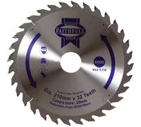 Faithfull FAIZ21032 Tct Circular Saw Blade 210 X 35Mm X 32T Pos